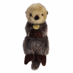 Aurora? Adorable Miyoni? Baby Sea Otter Stuffed Animal - Lifelike Detail - Cherished Companionship - Brown 9.5 Inches