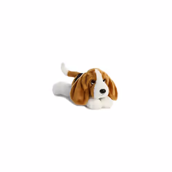Aurora? Adorable Flopsie? Basset Hound Stuffed Animal - Playful Ease - Timeless Companions - Brown 12 Inches