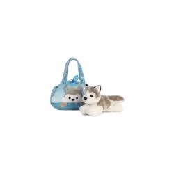 Aurora World Fancy Pals Pet Carrier, Peek-A-Boo Husky