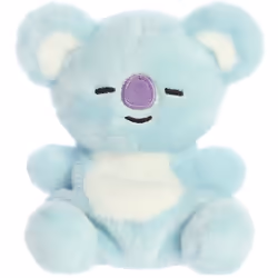 Lovable BT21 Palm Pals KOYA Stuffed Animal - Collectible Fun - Delightful Cuteness - Blue 5 Inches