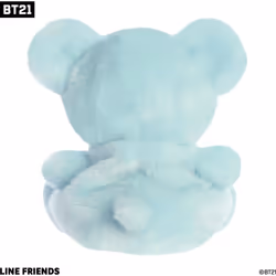 Lovable BT21 Palm Pals KOYA Stuffed Animal - Collectible Fun - Delightful Cuteness - Blue 5 Inches