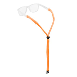 Chums Original Cotton Retainer - Unisex Eyewear Keeper for Sunglasses & Glasses - Adjustable Fit  Washable & Made in USA (Standard-End  EV Orange)   O