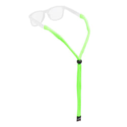 Chums Original Cotton Retainer - Unisex Eyewear Keeper for Sunglasses & Glasses - Adjustable Fit  Washable & Made in USA (Standard-End  EV Green)   On