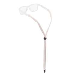 Chums Original Cotton Retainer - Unisex Eyewear Keeper for Sunglasses & Glasses - Adjustable Fit  Washable & Made in USA (Standard-End  Steel)   One S