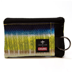 chums Surfshort Wallet   Nylon  Lightweight (Aqua Flauge Yellowfin)