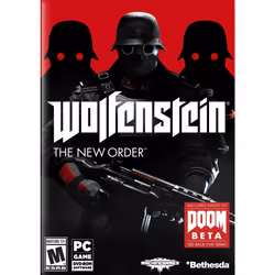 Bethesda Wolfenstein : The New Order, PC, M (Mature), Physical media