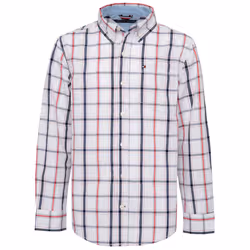 Tommy Hilfiger Boys' Long Sleeve Woven Button-Down Shirt  Samuel Class