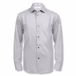 Calvin Klein Boys' Long Sleeve Sateen Dress Shirt Button-down Style W