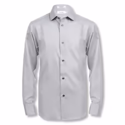 Calvin Klein Boys' Long Sleeve Sateen Dress Shirt Button-down Style W