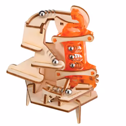 Playmonster Marbleocity 4-Bar Link Maker Kit, Building set, 9 yr(s), Wood