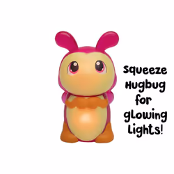Playskool Glo Friends - Hugbug & Harmony Pop  Push & Roll! - Swan Vehi