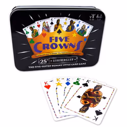 Playmonster Five Crowns 25Th Anniversary Edition Card Game Happy Families