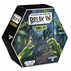Playmonster Break In Area 51, Board game, Escape, 12 yr(s), 120 min, Family game