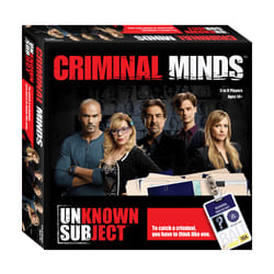 Playmonster Criminal Minds UNknown SUBject Board game Detective