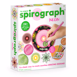 Spirograph - Neon, Children's spirograph, 5 yr(s), Multicolour