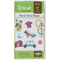 Cricut Cartridge  Pack Your Bags