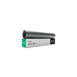 Iron On | Silver | 3.6m (12ft) | Heat Transfer Vinyl Roll (HTV) | for use with All Cricut Cutting Machines