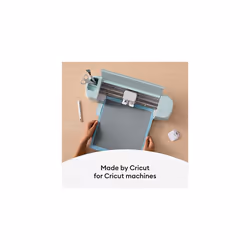 Iron On | Silver | 3.6m (12ft) | Heat Transfer Vinyl Roll (HTV) | for use with All Cricut Cutting Machines