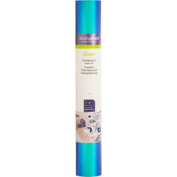 Cricut Holographic Iron-On Vinyl 12"X24" Roll-Cobalt