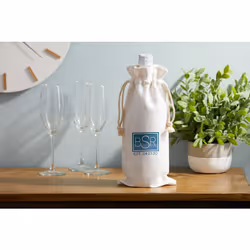 Cricut 2008212 wine bottle cover White