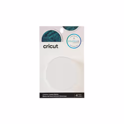 Cricut Coaster Blanks, Round, Round, White, 9.1 cm