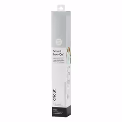 Cricut Smart Iron-On Glitter, Heat transfer vinyl roll, Silver, Monochromatic, Glitter, 330 mm, 900 mm