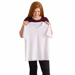 Cricut 2006818 shirt/top T-shirt V-neck Short sleeve Polyester, Spandex