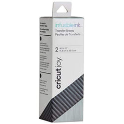 Cricut Joy Infusible Ink Transfer Sheets - 2 Sheets 4.5"""" x 12"""" - Carbon Fiber Pattern - For Cricut Mug Press  Joy  Sublimation Projects