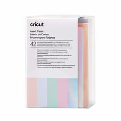 Cricut 2009463 card stock/construction paper 42 sheets