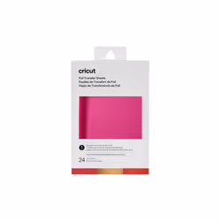 Cricut Transfer Foil Sheets Sampler 10x15cm 24 sheets (Ruby)