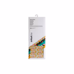 Cricut Joy Adhesive Backed Deluxe Paper 4.5x12" 10-sheets (By Design), Paper, Multicolour, Cricut, 304 mm, 114 mm