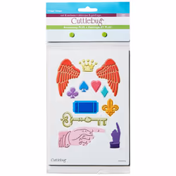 Cuttlebug Provo Craft Plus Embossing Folders  Vintage Collage
