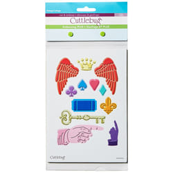 Cuttlebug Provo Craft Plus Embossing Folders  Vintage Collage