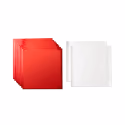 Cricut Transfer Foil Sheets 30x30cm 8 sheets (Red)