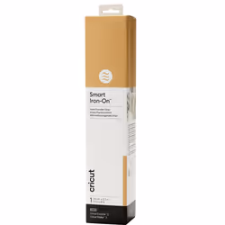 Cricut 2008685, Heat transfer vinyl roll, Gold, Monochromatic, Glossy, Machine wash, Cricut Maker 3 Cricut Explore 3