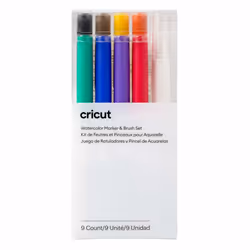 Cricut 2009979, 8 pc(s), Black, Blue, Green, Orange, Purple, Red, Yellow, Multicolour, 1 mm, 4 mm