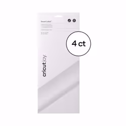 Cricut Smart Label, White, Permanent, Vinyl, 330 mm, 140 mm, 4 pc(s)