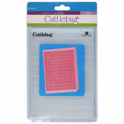 Cuttlebug 5-Inch-by-7-Inch Embossing Folder, Dominos