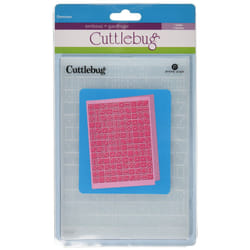 Cuttlebug 5-Inch-by-7-Inch Embossing Folder, Dominos