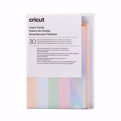 Cricut 2009468, Blue, Silver, Monochromatic, 121 mm, 168 mm, 30 sheets