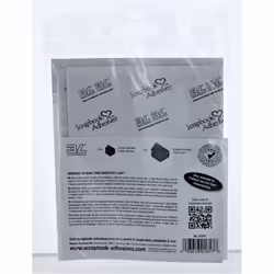 Scrapbook Adhesives Thin 3d Adhesive Foam Squares 217/Pkg-Black (63) .