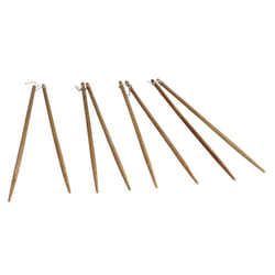 IMUSA 4 Pack 13.5"" Bamboo Cooking Chopsticks Brown