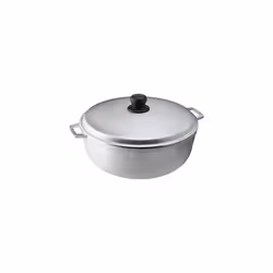 IMUSA USA 20Qt Traditional colombian caldero for cooking and Serving, Silver
