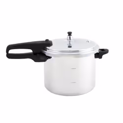 IMUSA USA A417-80801W Stovetop Aluminum Pressure cooker 70-Quart,Silver
