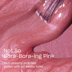 OPI Nail Lacquer  Not So Bora-Bora-ing Pink  Pink Nail Polish  0.5 fl oz