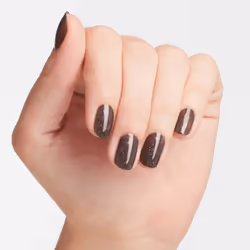 OPI Nail Lacquer  My Private Jet  Black Nail Polish  0.5 fl oz