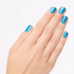 OPI Nail Lacquer  Teal the Cows Come Home  Blue Nail Polish  0.5 fl oz