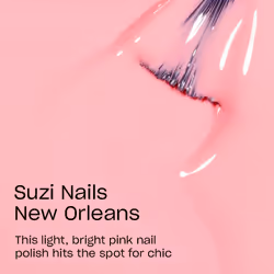 OPI Nail Lacquer  Suzi Nails New Orleans  Pink Nail Polish  New Orleans Collection  0.5 fl oz