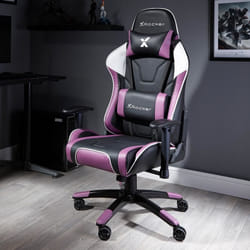 X Rocker Agility eSports PC gaming chair Padded seat Black, Purple
