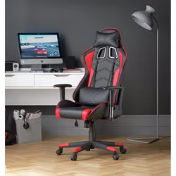 X-Rocker Alpha Office Gaming Chair (Black & Red)